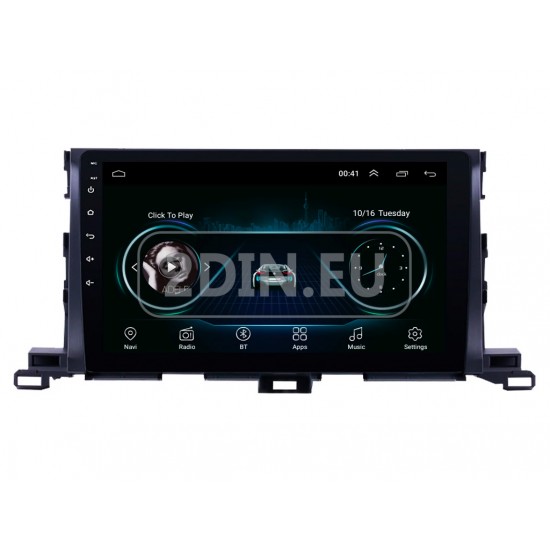 TOYOTA Highlander - 10.1" МУЛТИМЕДИЯ / Навигация android 16